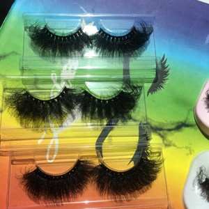 Venta al por mayor 100% Natural 3D Faux Mink Eyelash Full Strip 15mm Faux Mink Lashes Strip Proveedor 25MM 30MM - Product Image 4