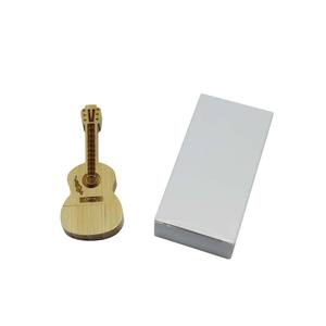 Memoria USB para guitarra, disco de madera con logotipo personalizado, 4GB, 8GB, 16GB, 32GB, 64GB, 128GB, <span class=keywords><strong>Flash</strong></span> USB de alta velocidad para regalo de boda - Product Image 5