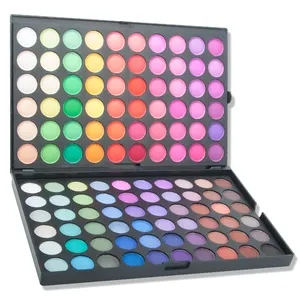 Kein Logo 120 Farbe Große Lidschatten-Palette Glitzer Paleta De Sombra Make-up Lidschatten Matt Maquill aje Al Por Bürgermeister Para Vender