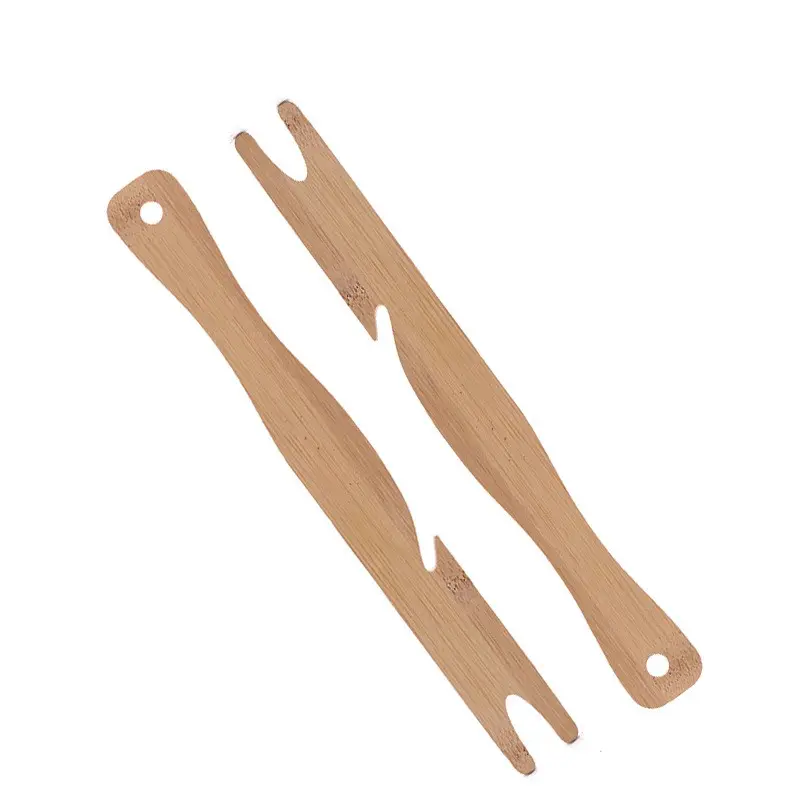 Accessori per tostapane in legno di bambù naturale