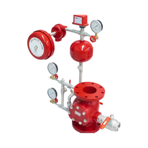 FM per UL antincendio manuale DI allarme a umido valvole DI ritegno PN10 PN16 DI sistema scanalato per la protezione antincendio dell'<span class=keywords><strong>acqua</strong></span> - Product Image 5