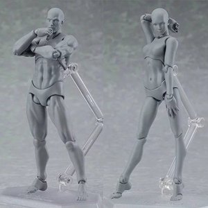 Figurines d'action mobiles pour hommes et femmes, accessoires de jouets en plastique pour adolescents, décoration de fête, Mannequin, Art, croquis, <span class=keywords><strong>dessin</strong></span>, corps <span class=keywords><strong>humain</strong></span> - Product Image 6
