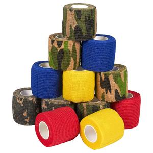 Benda Adesiva Coesiva Non Tessuta Wemade, Comoda e Elastica, Nera, per Uso Veterinario e Sportivo, 5cm*4.5m CE - Product Image 1