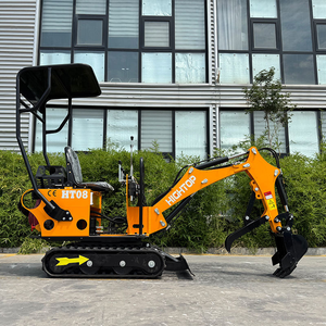 HT08ミニショベル0.8トン油圧クローラーディガーEPAエンジンファーム用<span class=keywords><strong>800kg</strong></span>作動重量 - Product Image 1