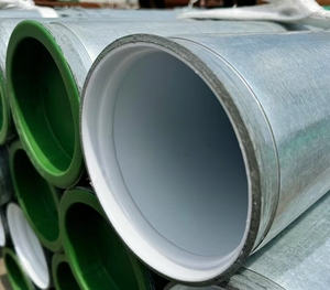 ท่อเหล็กเคลือบพลาสติกทนแรงดันสูง ราคาประหยัด ประสิทธิภาพสูง สำหรับบำบัดน้ำเสีย - Product Image 3