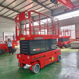 Elevador portátil de servicio profesional más vendido de China, elevador hidráulico móvil, 6m, 8m, 10m, 12m, máquina de recogida, elevador de tijera - Product Image 1