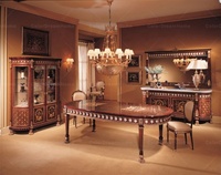Vitrine de salle à manger classique antique, armoires de cuisine bon marché à vendre