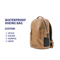Sac à dos étanche en TPU personnalisé 20-36L avec fermeture éclair hermétique, unisexe, pour randonnée et voyage en extérieur, avec ceinture à coussin d'air Eazybag