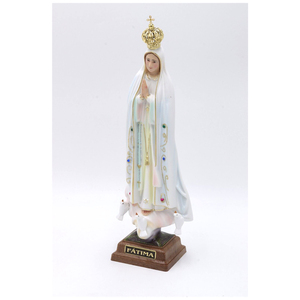 Tượng Đức Mẹ Fatima 9 inch, tượng nhỏ Đức Mẹ Maria, tượng thờ đạo Thiên Chúa giáo - Product Image 5