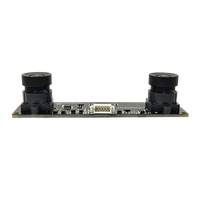 Module de caméra USB à double objectif 2MP avec capteur CMOS pour vision robotique, champ de vision 92°, prise en charge de faible luminosité 0.01Lux, synchronisation de cadres synchronisée, 72dB