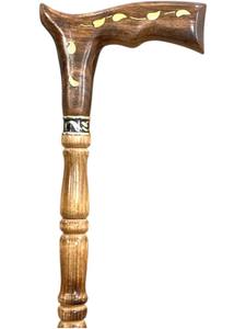 ไม้เท้าปรับระดับได้ Heritage Collection น้ำหนักเบา พับเก็บได้ พร้อมปลายยาง ดีไซน์ทำมือ - Product Image 1