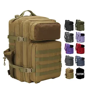 Hot sale camouflage backpack bags multiple color available custom logo outdoor travelling hiking waterproof backpacks