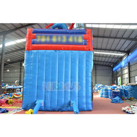 Château Gonflable Nouveau Design Double Toboggan, Château Gonflable Spider-Man Géant avec Toboggan Aquatique pour la Vente