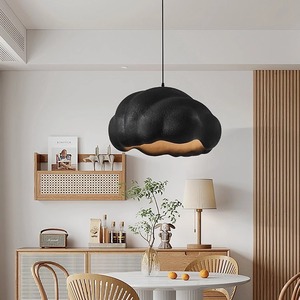 โคมไฟเพดานสไตล์วบิซาบิแบบฝรั่งเศส โทนสีครีม สไตล์นอร์ดิก ดีไซน์สร้างสรรค์ สำหรับตกแต่งและให้แสงสว่าง - Product Image 1