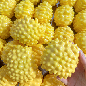 Crunchy Durian-<b>shaped</b> Building <b>Block</b> Squeeze Ball Custom Handmade Crunchy-sounding Stress-relief Toy Cross-border - Product Image 4
