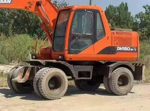 Excavadoras Usadas DH50W-7, Excavadora Hidráulica de Ruedas de 50 Toneladas, Máquina de Construcción con Cucharón de Excavación - Product Image 2