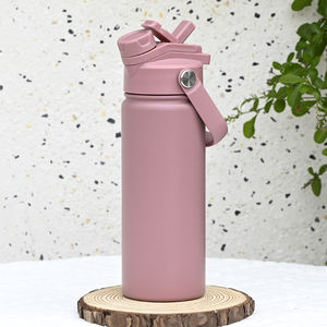 Gourde en acier inoxydable de 18 oz à double paroi isolée sous vide, couleur et logo personnalisés, vente en gros - Product Image 1