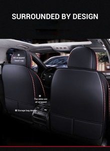 Tik Tok Hot Sale Auto Interior Accessories Durable Car Seat Covers Leather Water Proof Seat Protector - Product Image 6