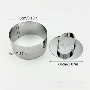 Cercles <span class=keywords><strong>à</strong></span> <span class=keywords><strong>pâtisserie</strong></span> en gros pour la cuisson - Product Image 5