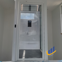 Elevador panorámico de acero versátil para el hogar, pequeña empresa, seguridad para apartamentos, almacenes, cocinas, elevador de escaleras