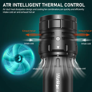 Linterna de Buceo Sumergible <span class=keywords><strong>Wurkkos</strong></span> DL46 de Alta Calidad, 20000 Lúmenes, 6*XHP50.2 LED, Potente, Carga USB, Antorcha Subacuática - Product Image 6