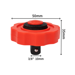 1/2 "3/8" 1/4 "3 pièces. Mini jeu de clés à douille à cliquet 72 dents coloré caoutchouté doigt clé à cliquet rapide - Product Image 5