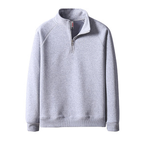 <span class=keywords><strong>Felpa</strong></span> Sportiva Casual da Uomo <span class=keywords><strong>con</strong></span> Collo Alto in Pelliccia di Volpe Argentata Pesante, Vestibilità Ampia per la Stagione Autunnale - Product Image 3