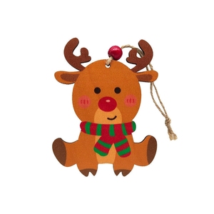 Graziosi Ornamenti in <span class=keywords><strong>Legno</strong></span> per l'<span class=keywords><strong>Albero</strong></span> di Capodanno, Decorazioni Sospese Ecologiche e Originali, Ciondoli Artigianali Unici - Product Image 6