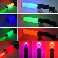 Patton Professional LED CO2 Jet Cannon Gun Metal Confetti Machine pour Discothèque DJ Parties Mariages