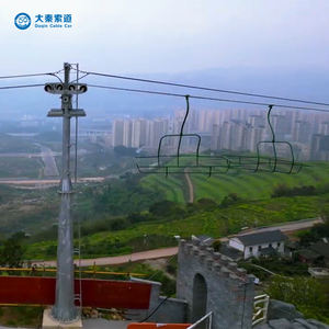 Système de téléphérique de remorquage à prise fixe en gros Système de téléphérique fiable pour les parcs d'attractions et les stations de ski - Product Image 2