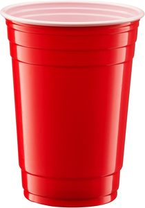 High Quality PP 50pcs 12/16oz Drinking Wine Disposable Disposable Party <b>Cup</b> Set - Product Image 1