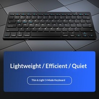 Clavier sans fil ergonomique ultra-fin 2026 pour tablette externe, iPad, ordinateur portable et utilisation sur ordinateur de bureau 1