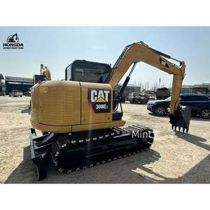 Excavatrice d'occasion CAT308C 308D 308E Mini excavatrice d'occasion 8 tonnes d'origine Caterpillar sur chenilles Diggier Cat308c à vendre - Product Image 1