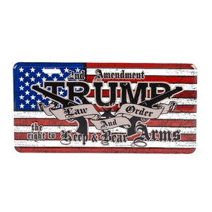 <span class=keywords><strong>De</strong></span> <span class=keywords><strong>aluminio</strong></span> al por mayor estaño signo <span class=keywords><strong>grabado</strong></span> <span class=keywords><strong>en</strong></span> relieve <span class=keywords><strong>de</strong></span> la bandera americana coche <span class=keywords><strong>placa</strong></span> decorativa - Product Image 1