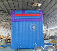 Château gonflable monstre avec toboggan en PVC, robuste, pour enfants, facile à installer, idéal pour la location commerciale