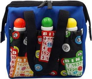 Bolsa de <span class=keywords><strong>Bingo</strong></span> con Apertura Completa, Bolsa de <span class=keywords><strong>Bingo</strong></span> con 6 Bolsillos, Bolsa para Marcadores de <span class=keywords><strong>Bingo</strong></span> - Product Image 5