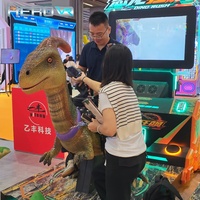 HEROVR Simulateur de mouvement VR flexible pour tir au dinosaure, à faible encombrement, pour le divertissement commercial