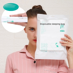 Sacco a pelo monouso in tessuto Non tessuto lenzuolo portatile e traspirante per uso viaggio in Hotel - Product Image 2