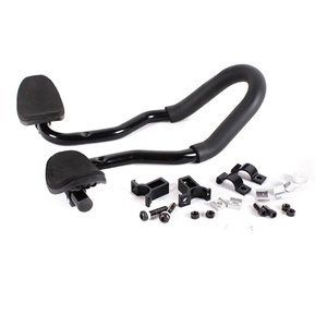 Extensión de <span class=keywords><strong>Manillar</strong></span> Aero para Bicicleta de <span class=keywords><strong>Carretera</strong></span> TT, Barra de Apoyo para Brazos de Bicicleta de Fibra de Carbono, Extensión Aero con Clip para Bicicleta de Montaña y Gravel - Product Image 3