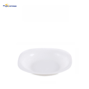 <span class=keywords><strong>Vajilla</strong></span> de <span class=keywords><strong>Vidrio</strong></span> <span class=keywords><strong>Opal</strong></span> Blanco al por Mayor, Platos y Tazones con Bordes Dorados de Lujo, Juego de Boda Personalizable, Resistente al Calor, Cuadrado - Product Image 5