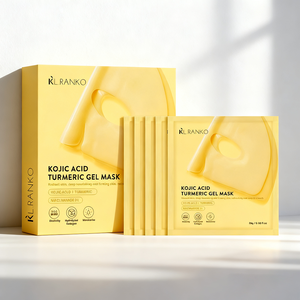 Etiqueta privada Cúrcuma Kojic Acid Jelly Gel Mascarilla facial Brillo Blanqueamiento Hidratante Reafirmante Productos coreanos para el cuidado <span class=keywords><strong>de</strong></span> <span class=keywords><strong>la</strong></span> piel - Product Image 1