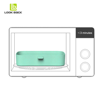 Boîte à lunch bento japonaise de 1 L, double couche, sans BPA, en paille de blé, compatible micro-ondes, avec couverts, étanche, type tiffin