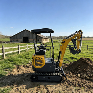 Mini Excavadora con Envío Gratuito, Motor 5 CE, 1.6 Toneladas, Excavadora Hidráulica Pequeña, Mini Excavadora con Orugas de Goma para Granja y Jardín - Product Image 6