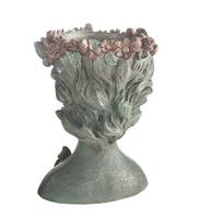 Bac à jardinage en résine, 24 pièces, figurine reine et papillon, pot de fleurs stylisées, pour bricoler le visage, pour décoration