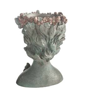 Macetas de resina personalizadas con forma de mariposa y Reina, para flores esculpidas, grandes, cara, para decoración de jardín - Product Image 2