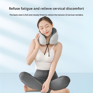 Almohada de Viaje Personalizada en Forma de U con Soporte para el Cuello de Espuma Viscoelástica para Avión - Product Image 3