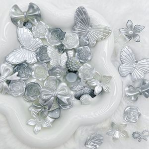 Perle Imitazione Barocche Colorate di Grado AAA, 500g/sacchetto, a Forma di Fiore Rosa, per Gioielli Fai da Te e Decorazioni per Cellulari, Forme Miste - Product Image 2