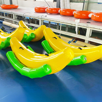 Aire de jeux gonflable banane avec piscine à balles en PVC, taille personnalisable, pour enfants et adultes, idéale pour centres aquatiques et plazas - MANLIAN