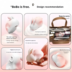 Sucking <b>Vibrator</b> for Women <b>Vibrating</b> Sucking Delightful Rabbit Shape Nipple Clitoral Stimulator Female Masturbation Sex Toys - Product Image 5