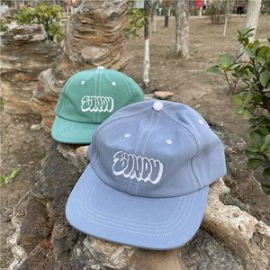 Casquettes Snapback à 6 panneaux, profil bas, boucle réglable, visière plate, en coton, non structurées, possibilité d'ajouter un logo personnalisé - Product Image 2